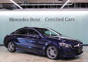 CLA180 スポーツ AMGレザーエクスクルーシブパッケージ・パノラミックスライディングルーフ (カバンサイトブルー)