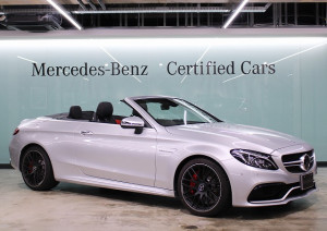 Mercede-AMG C63S カブリオレ (イリジウムシルバー)