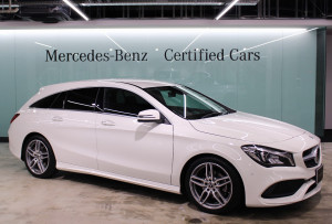 CLA180 シューティングブレーク AMGスタイル レーダーセーフティーパッケージ (カルサイトホワイト)