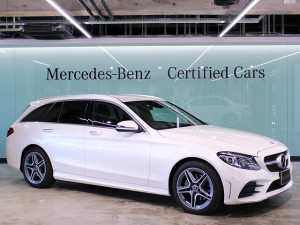C220d ステーションワゴン アバンギャルド AMGライン (ダイヤモンドホワイト)