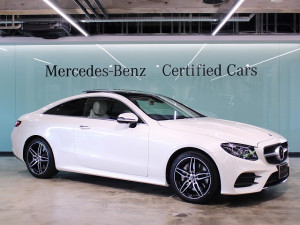 E450 4MATIC クーペ スポーツ / エクスクルーシブパッケージ (ダイヤモンドホワイト)