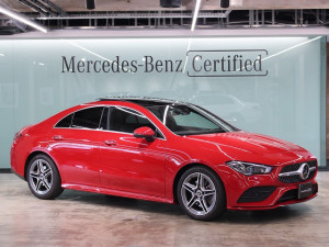 CLA200d / AMGレザーエクスクルーシブパッケージ・アドバンスドパッケージ・パノラミックスライディングルーフ (ジュピターレッド)
