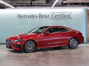 CLE200 クーペ スポーツ / ドライバーズパッケージ・レザーエクスクルーシブパッケージ・パノラミックスライディングルーフ （パタゴニアレッド）