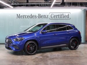 Meredes-AMG GLA45 S 4MATIC+ / アドバンスドパッケージ・AMGパフォーマンスパッケージ （スペクトラルブルー）