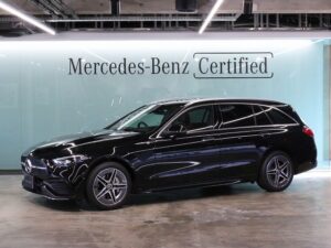 C200 ステーションワゴン アバンギャルド / セーフティービジョンパッケージ・ドライバーズパッケージ・AMGラインパッケージ・レザーエクスクルーシブパッケージ・ベーシックパッケージ・パノラミックスライディングルーフ (オブシディアンブラック)