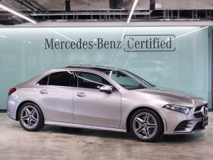 A250 4MATIC セダン / AMGライン・アドバンスドパッケージ・パノラミックスライディングルーフ (モハーベシルバー)