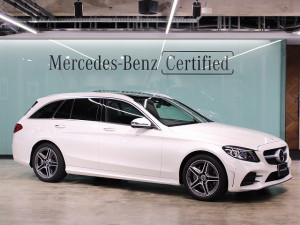 C220d ステーションワゴン アバンギャルド / AMGライン・パノラミックスライディングルーフ (ダイヤモンドホワイト)