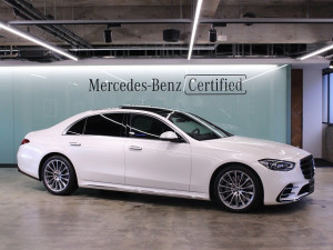 S500 4MATIC ロング / 3Dコックピット・AMGライン・リヤコンフォートパッケージ (ダイヤモンドホワイト)