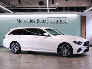 E200 ステーションワゴン スポーツ / AMGインテリアパッケージ・エクスクルーシブパッケージ (ダイヤモンドホワイト)
