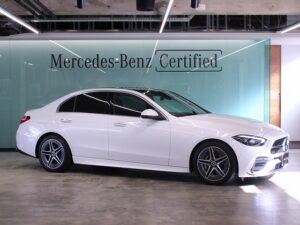 C220d アバンギャルド / AMGライン・リアアクスクステアリング・レザーエクスクルーシブパッケージ (オパリスホワイト)