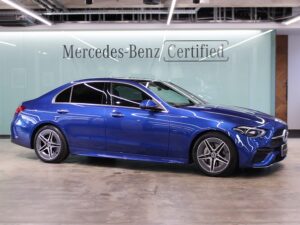 C220d アバンギャルド / AMGライン・リアアクスルステアリング・パノラミックスライディングルーフ (スペクトラルブルー)