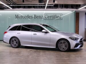 C200 ステーションワゴン アバンギャルド / AMGライン・リアアクスルステアリング・パノラミックスライディングルーフ (ハイテックシルバー)