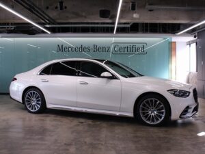 S580 4MATIC ロング / ARヘッドアップディスプレイ・3Dコックピットディスプレイ・AMGライン (ダイヤモンドホワイト)