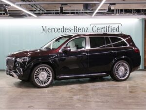 Mercedes-Maybach GLS600 4MATIC / ファーストクラスパッケージ・ナッパレザーシート・ピアノラッカウッド・ツートンペイント(オブシディアンブラック/ルビーライトレッド)