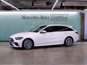 C200 ステーションワゴン アバンギャルド / ベーシックパッケージ・AMGラインパッケージ・レザーエクスクルーシブパッケージ・パノラミックスライディングルーフ・ドライバーズパッケージ (オパリスホワイト)